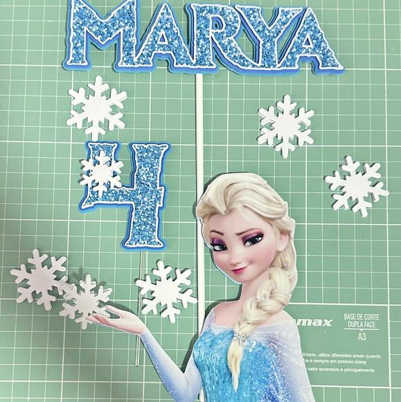 Topo de Bolo Frozen