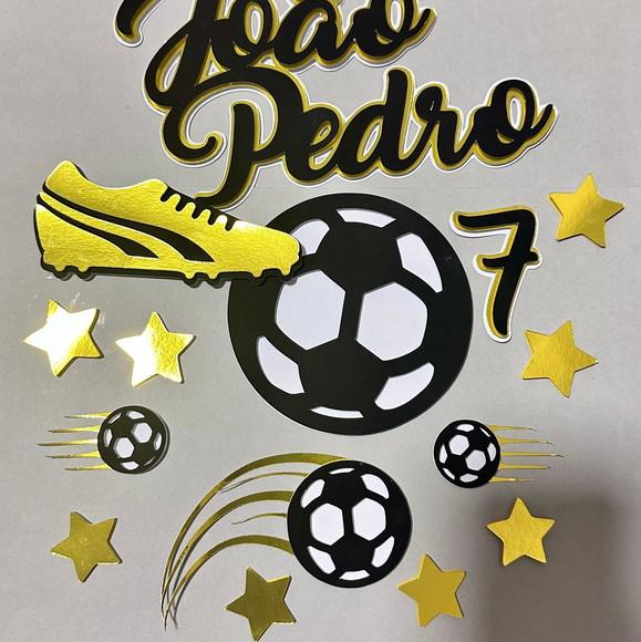 Topo de Bolo Futebol Chuteira