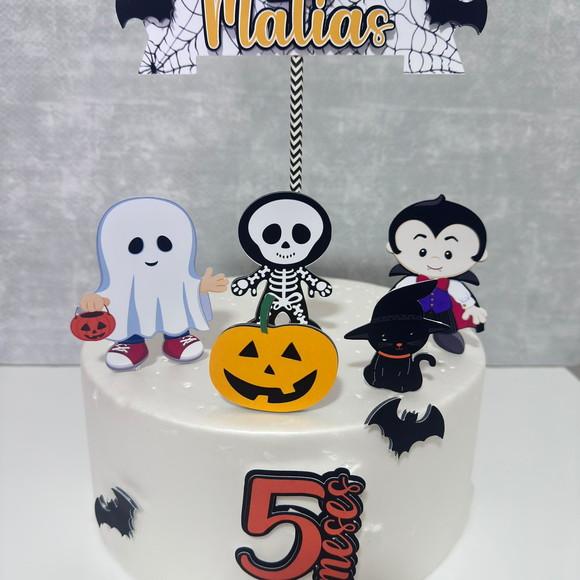 Topo de Bolo Halloween