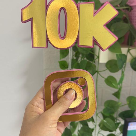 Topo De Bolo Instagram