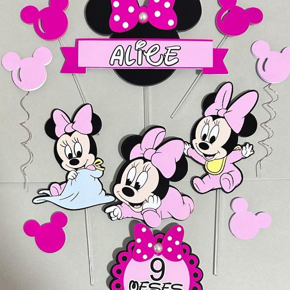 Topo de Bolo Minnie Baby