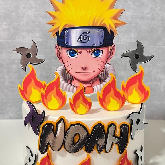 Topo de Bolo Naruto Luxo