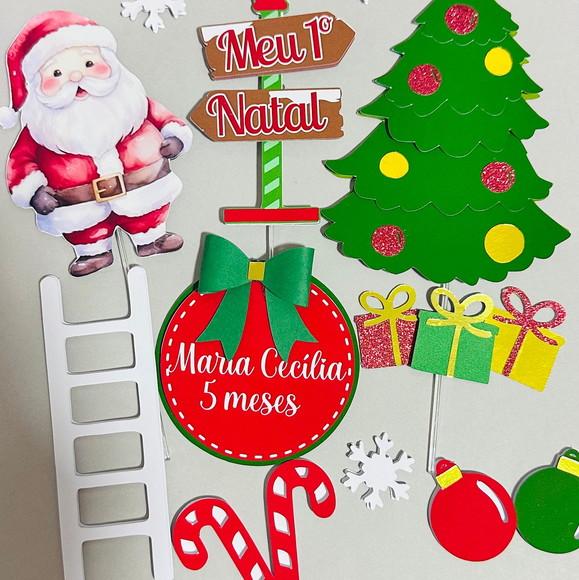Topo de Bolo Natal