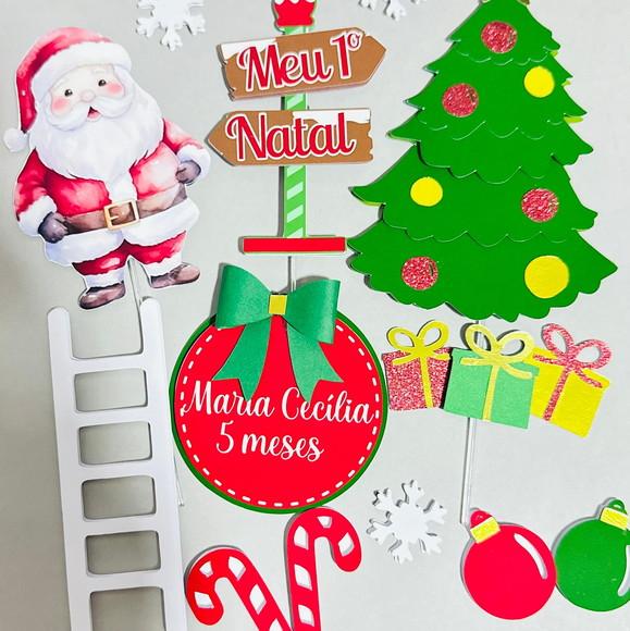 Topo de Bolo Natal