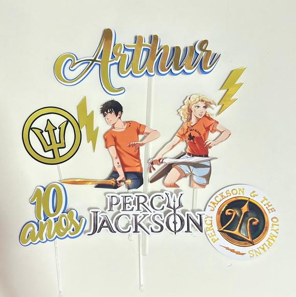 Topo de Bolo Percy Jackson