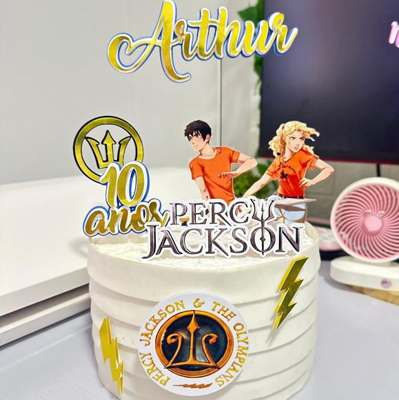Topo de Bolo Percy Jackson