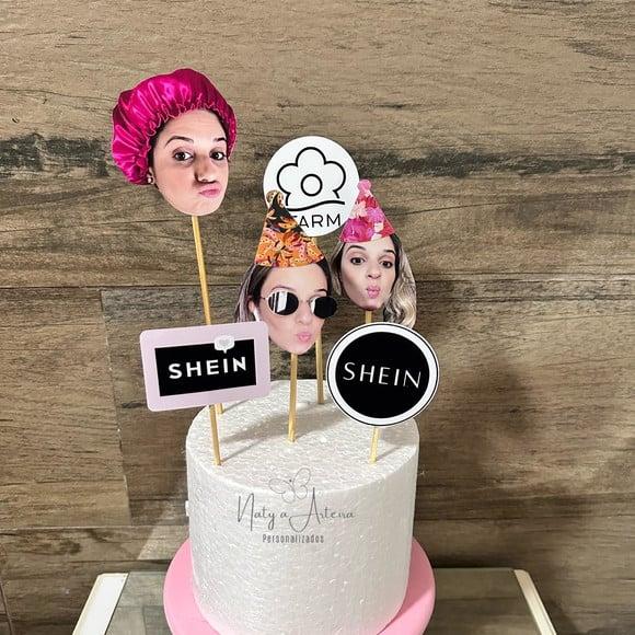 Topo de Bolo Personalizado Rosto 11 Fotos