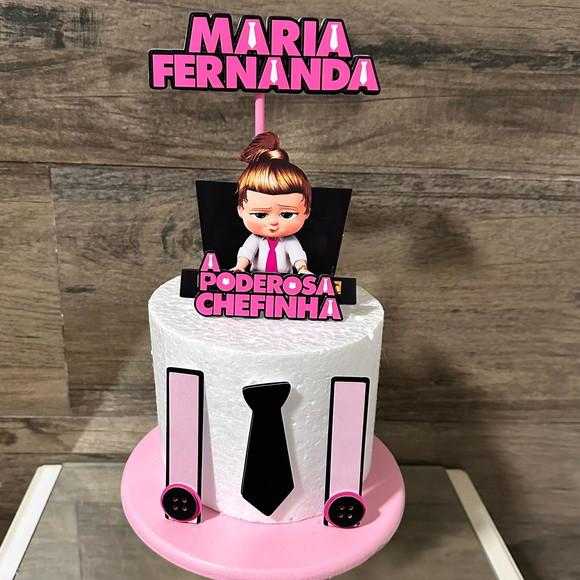 Topo de Bolo Poderosa Chefinha