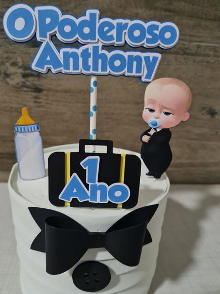 Topo de Bolo Poderoso Chefinho