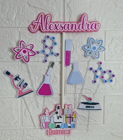 Topo de Bolo Química