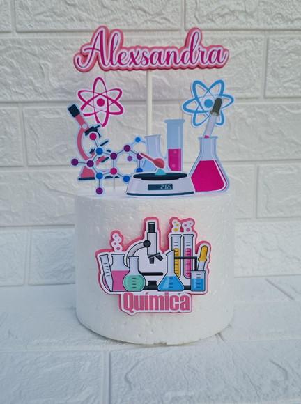 Topo de Bolo Química