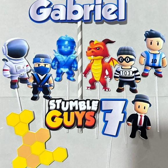 Topo de Bolo Stumble Guys