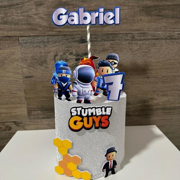 Topo de Bolo Stumble Guys