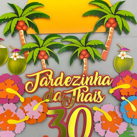 Topo de Bolo Tardezinha Dois Andares