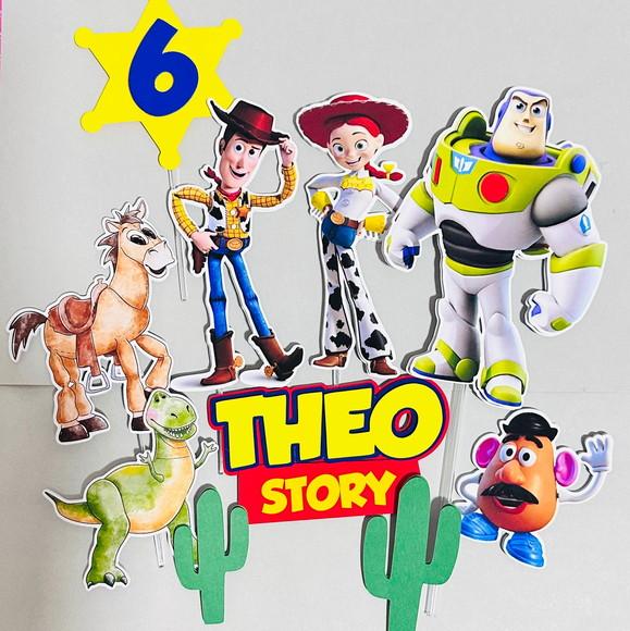 Topo de Bolo Toy Story