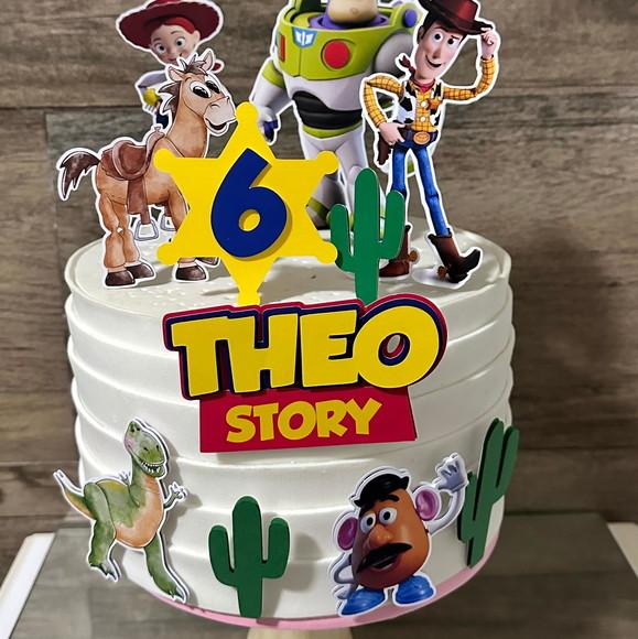 Topo de Bolo Toy Story