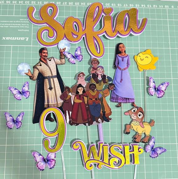 Topo de Bolo Wish