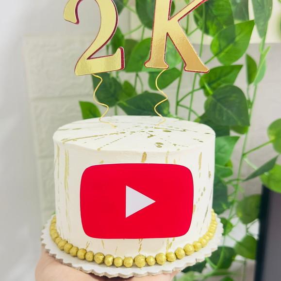 Topo de Bolo Youtube
