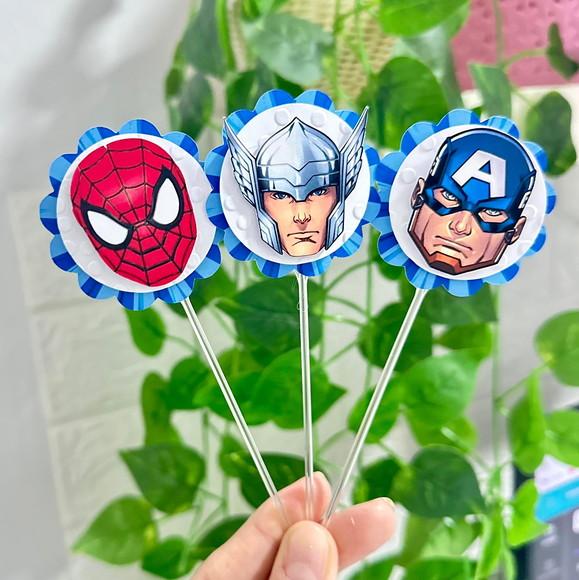 Topper Docinho Heróis Vingadores 3d