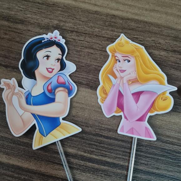 Topper Docinho Princesas
