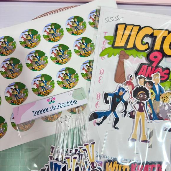 Topper Docinho Wild Kratts