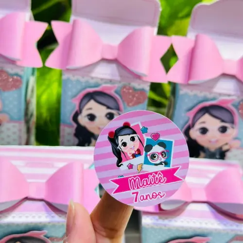 Adesivo Personalizado Luluca 4cm