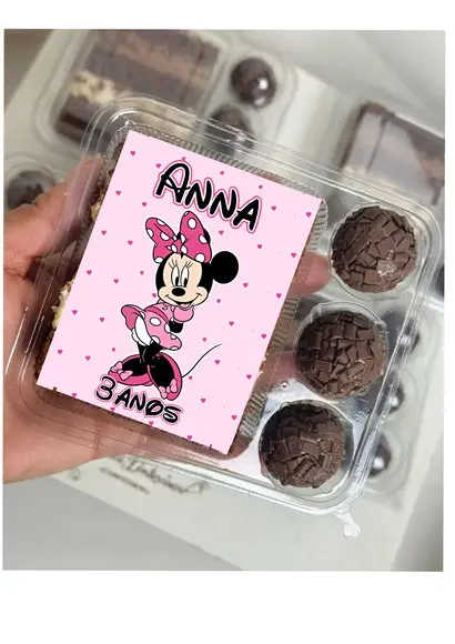 Adesivo Personalizado Slice Cake 6x8 Todos os Temas