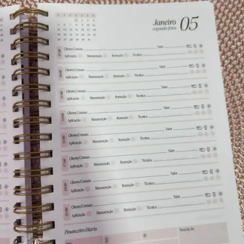 Agenda Agendamentos 2026 Nail Designer