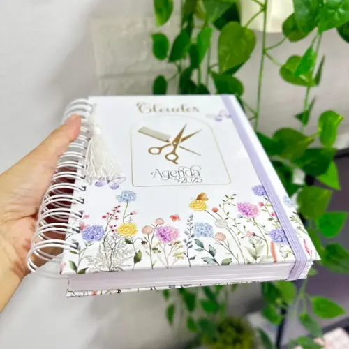 Agenda Personalizada 2025 Cabeleireira