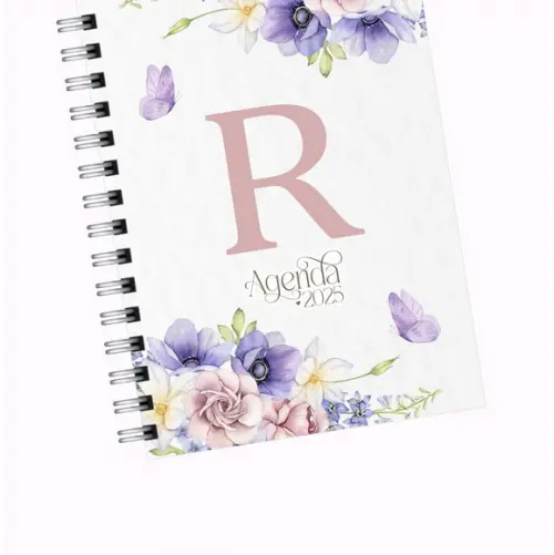 Agenda Personalizada 2025 Floral