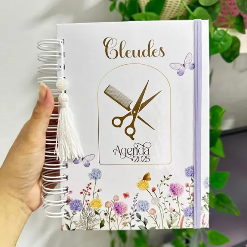 Agenda Personalizada 2025 Cabeleireira
