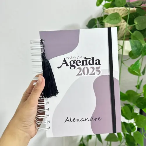 Agenda Personalizada 2025 Masculina