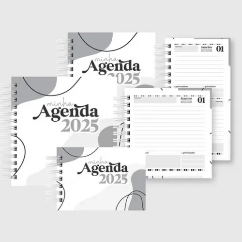 Agenda Personalizada 2025 Masculina