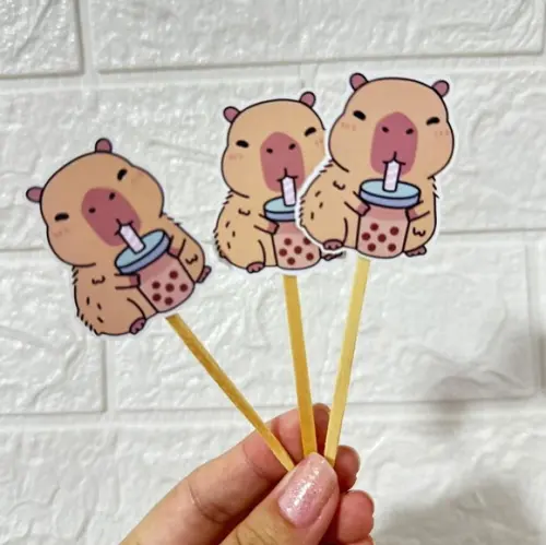 Aplique Tubete Capivara