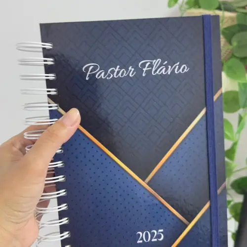 Agenda Personalizada 2025 Masculina