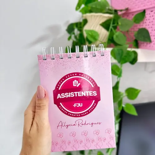 Bloco Anotação A6 Assistentes Fju