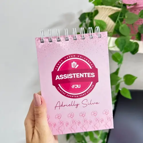 Bloco Anotação A6 Assistentes Fju