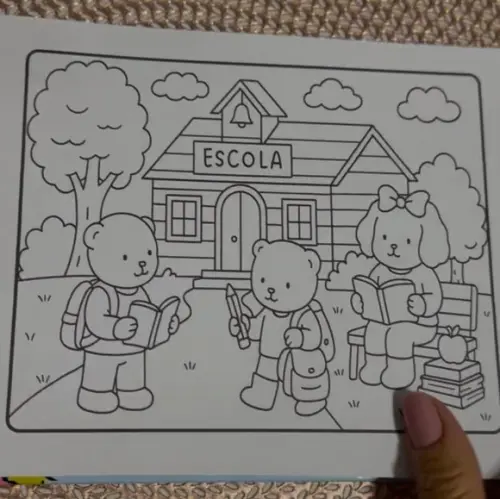 Bobbie Goods Volta as Aulas Livro de Colorir