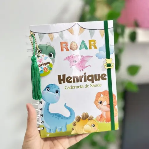 Caderneta de Saúde Vacinação Dino Baby