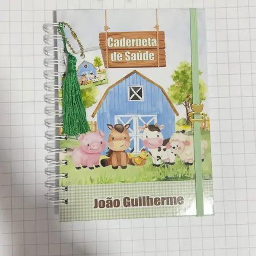 Caderneta de Saúde Vacinação Fazendinha