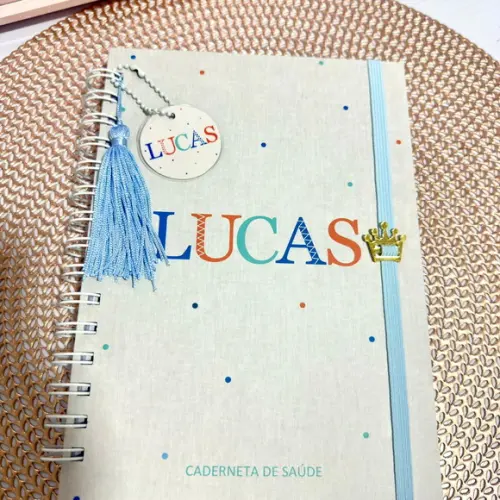 Caderneta de Saúde Vacinação Minimalista