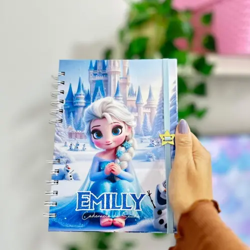 Caderneta Vacinação Frozen