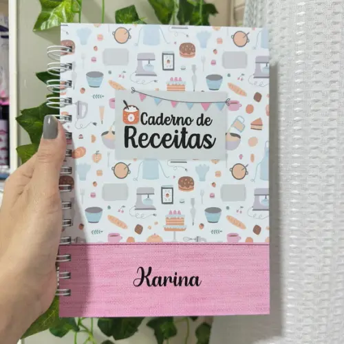 Caderno de Receitas Personalizado