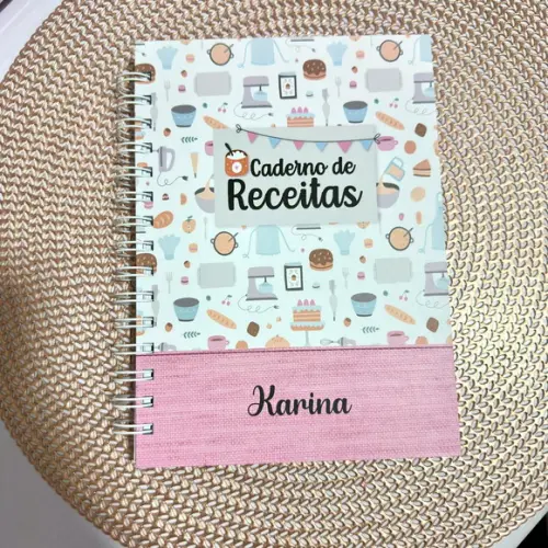 Caderno de Receitas Personalizado