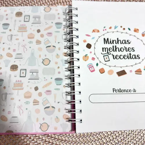 Caderno de Receitas Personalizado