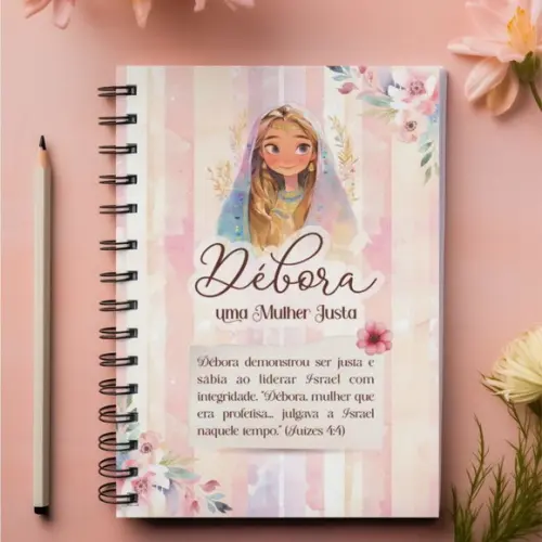 Caderno Devocional A5 Mulheres da Bíblia