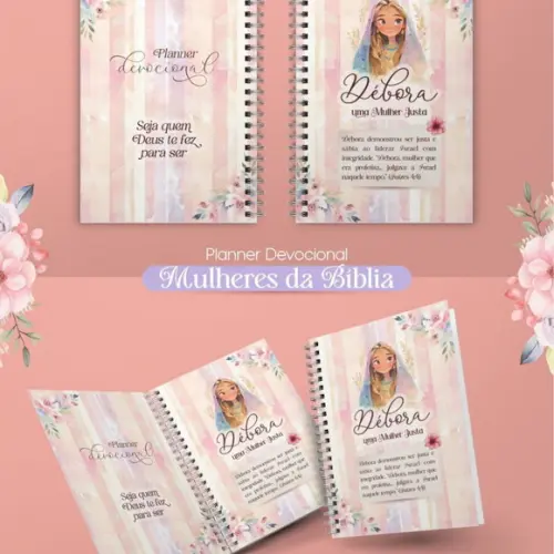 Caderno Devocional A5 Mulheres da Bíblia