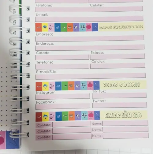 Caderno Pautado A5 Divertidamente