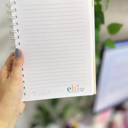 Caderno Pautado A5 Ebi