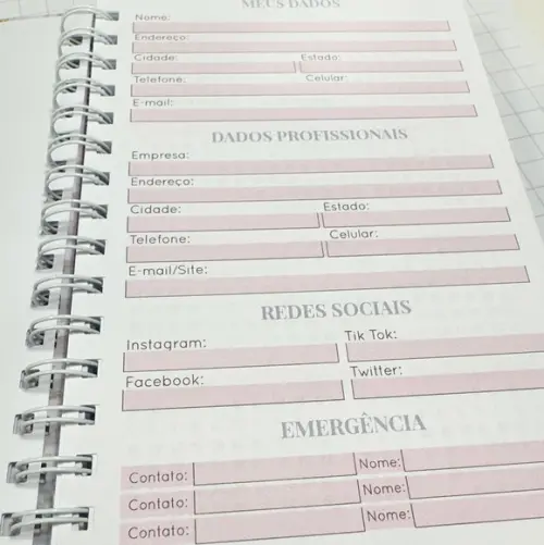 Caderno Pautado A5 Floral Alfabeto